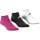 adidas Sportsocken Sneaker Light pink/schwarz/weiss - 3 Paar